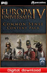 Europa Universalis IV: Common Sense Content Pack - PC Windows,Mac OSX,