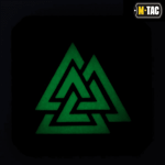 M-Tac Patch Laser Cut - Valknut (Färg: Glow in the dark)