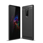 Sony Xperia 1 Carbon Fibre Case Black