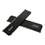 XPG GAMMIX D35 - DDR4 - sats - 64 GB: 2 x 32 GB - DIMM 288-pin - 3200 MHz / PC4-28800 - ej buffrad