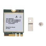 MT7921 NGFF M.2 Nätverkskort 1800Mbps 2.4Ghz 5Ghz Dual Band WiFi Trådlöst Kort för Windows 10 11