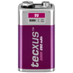 Tecxus Laddningsbart Batteri, 9v, 280 Mah