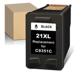 ATOPolyjet 21 XL Remanufactured Ink Cartridges for HP 21XL Black Use in DeskJet F380 F2180 F4180 F2280 D2460 F2290 D1460 D1360 D2360 D1470 3900 3940 D1560 PSC 1400 1410 1402 OfficeJet 4315(1 Pack)