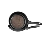 Prestige Nesting Cookware Frying Pan with Multi Size Lid - 24 & 26cm - Pack of 2