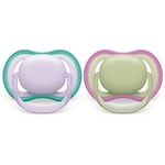 Philips Avent Ultra Air 0-6 m sut Girl 2 stk.