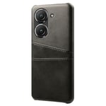 tectTech Asus Zenfone 9 Snyggt skal med 2 kortfack, svart