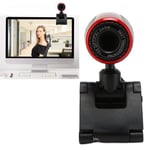 BOH Caméra Web Webcam Cam 360 ° USB 2.0 avec MIC HD pour PC Ordinateur portable pour Skype / MSN Excellent