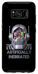 Galaxy S8 Funny AI Artificially Inebriated Drunk Robot Stoned Tipsy Case