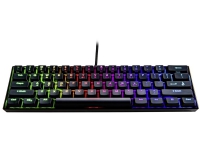 SureFire KingPin M1, keyboard 60%, gaming, RGB US, gaming, wired (USB), black, mechanical