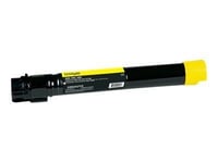 Lexmark - À rendement extrêmement élevé - jaune - originale - cartouche de toner LCCP, LRP - pour X950DE, 950dhe, 950dte, 952DE, 952DTE, 954DE, 954DHE, X952DTE