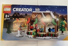 LEGO 40602 Creator Winter Market Stall.Brand New. FREE P+P