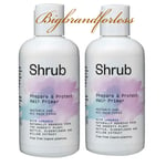 Shrub - Prepare & Protect Hair Primer All Hair  Type vegan natural 200 Ml X 2 Pk