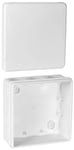 Elko Click 2 Kopplingsdosa IP55 100x100x45mm Vit