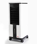 Ohmex OHM-COL-9090PRO - Refroidisseur d’Air par Évaporation - 70 Watts - 3 Vitesses de Ventilation - Réservoir d’eau 7 Litres - Volume d’air 350 m3/h - Rotation de 120°