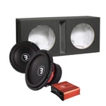 Bass Habit Elite E300D1 i GV212 &amp; SPL ELITE 2100.1DF, baspaket