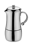 CafA Stal Elements Stainless Steel Espresso Maker 4 Cup