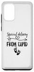 Galaxy S20+ Special Delivery From Cupid Valentines Day Couples Pregnancy Case