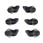 Genuine Plantronics 215269-01 Spare Ear Tips for BackBeat PRO 5100 (S/M/L) Black