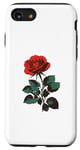 Coque pour iPhone SE (2020) / 7 / 8 Rose rouge