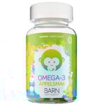 Monkids Omega-3 Barn Äpple Kosttillskott för barn 60 st