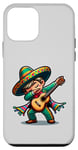 Coque pour iPhone 12 mini Mariachi Costume Cinco de Mayo avec guitare pour enfant