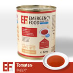 Convar Emergency Food Tomato Soup 320g | Frystorkad mat | Storpack | Lång hållbarhet