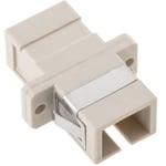 Cablemarkt - Adaptateur fibre optique simplex multimode blanc sc vers sc