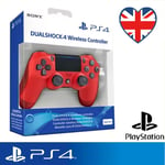 Sony PlayStation 4 PS4 Controller V2 Wireless Dualshock*(Red)