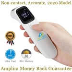 Amplim Medical Grade Non Contact Digital Clinical Forehead Thermometer