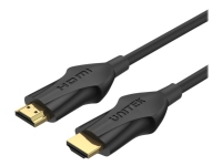 Unitek - Ultra High Speed - HDMI-kabel - HDMI hane till HDMI hane - 1 m - skärmad - svart - 4K120Hz stöd, 8K60Hz stöd, 4K144Hz support