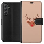 Samsung Galaxy A35 Svart Plånboksfodral Ren Julkänsla