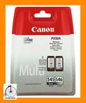 Canon PG545 CL546 Pixma Black Colour Ink Cartridges Genuine Sealed FAST FREE P&P