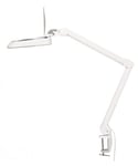 Brevik lupelampe med bordfeste, 12W LED 3000K 870lm, Armlengde 120 cm