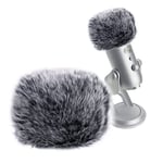 Wind Muff Microphone Windscreen Fur Windshield Mic Filter Mask For Blue |Yeti
