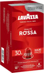 Lavazza, Qualità Rossa, 30 Aluminium Capsules Compatible with Nespresso Original