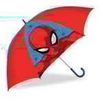 Marvel Spiderman Spider-man Umbrella Paraply Rött Head 15987