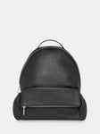 Whistles Reya Large Leather Backpack, Black