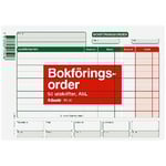 Bokföringsorder A5 Liggande utan kopia, 50 blad, 10st 10st