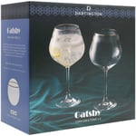 Dartington Copa Gin & Tonic Glasses Gatsby Collection 570ml 21cm Set of 2