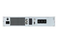 INFOSEC E3 Pro 1000 RT - Onduleur (montable sur rack / externe) - CA 208/220/230/240 V - 900 Watt - 1000 VA - monophasé - 9 Ah - RS-232, USB - connecteurs de sortie : 4 - 2U