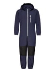 Kids' Softshell Overall Nurmes Sport Coveralls Softshell Coveralls Navy Reima