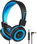 iClever Kids Headphones, Childrens Headphones for Boys, 85/94dB Blue black 