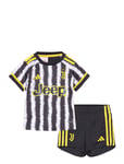 Juve H Baby *Villkorat Erbjudande Sets With Short-sleeved T-shirt Football Shirts Svart Adidas Performance adidas