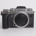 Fujifilm Used X-T4 Mirrorless Camera Body Silver