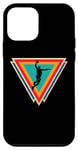 Coque pour iPhone 12 mini Vintage Basketball Dunk Retro Sunset Colorful Dunking Bball