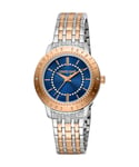 Roberto Cavalli RC5L030M0105 Womens Quartz Dark Blue Stainless Steel 5 ATM 32 mm Watch - One Size