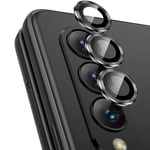 Hat Prince Samsung Galaxy Z Fold 5 Linsskydd i glas & aluminium, svart