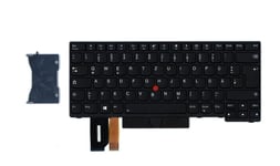 Lenovo ThinkPad P43s Keyboard German Black Backlit 01YP532
