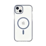 tech21 iPhone 14 Plus Evo Crystal Compatible avec MagSafe - Coque de téléphone Transparente Absorbant Les Chocs et Les Rayures avec Protection FlexShock Multi-Chute de 4,9 m