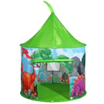 SOKA Kids Dinosaur Play Tent Portable Foldable Pop Up Garden Playhouse Green